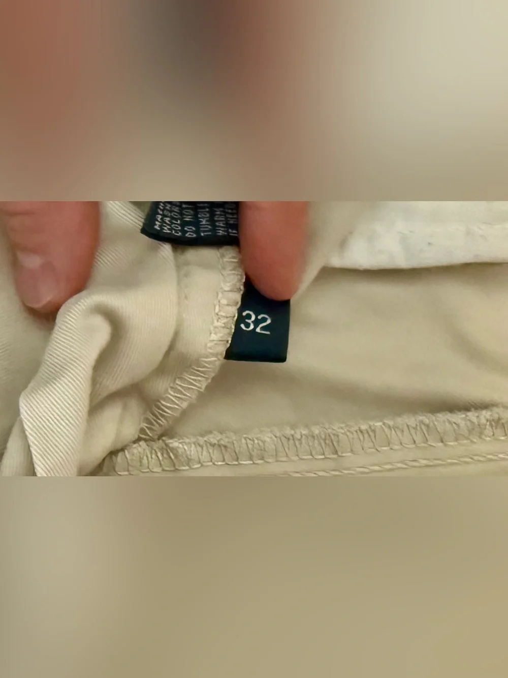 Polo Ralph Lauren Tyler 9” Chino Shorts Double Pleated Beige Khaki Men’s 32